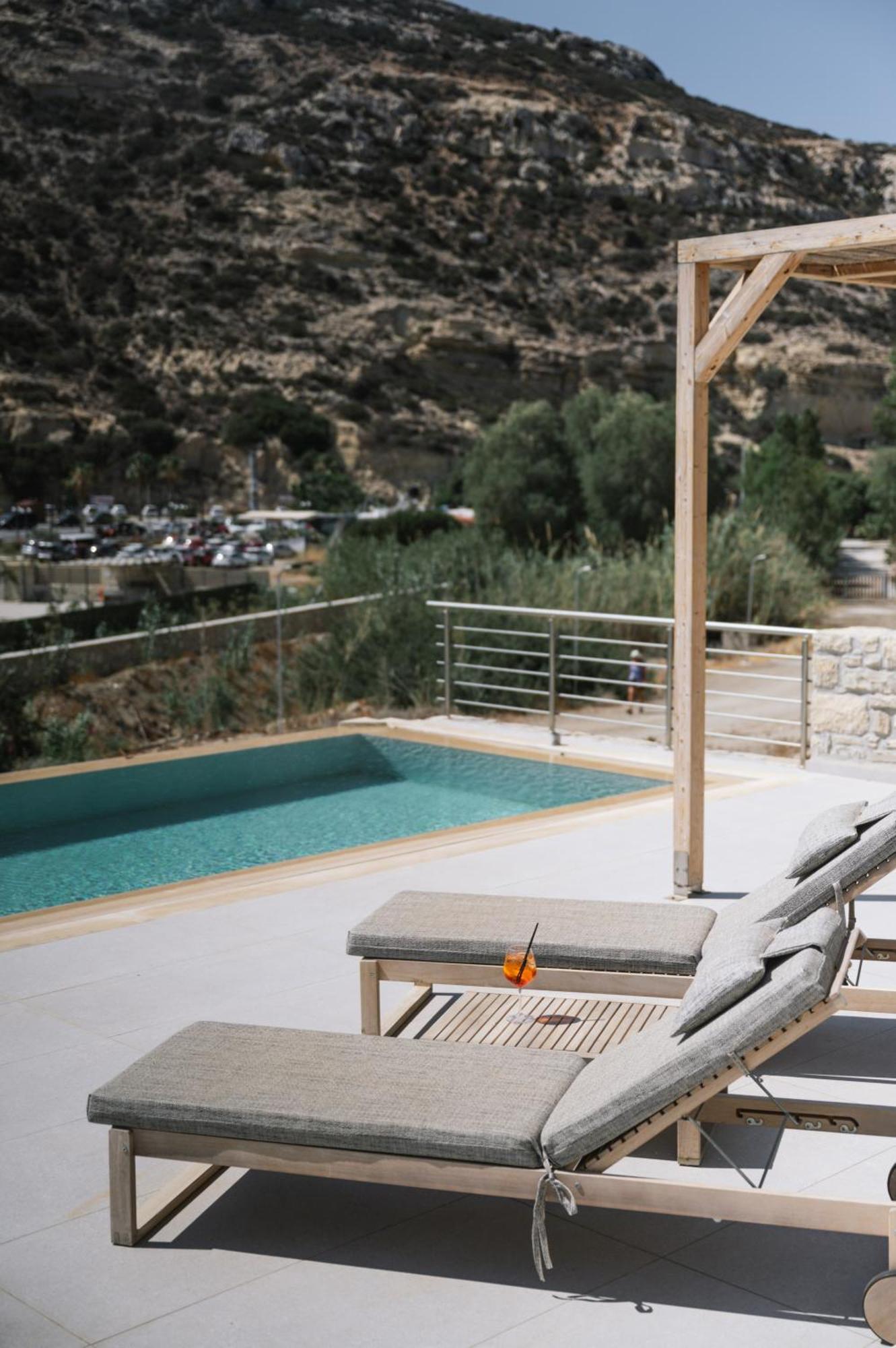Luxury Villas Ammos In Style Matala Exterior foto