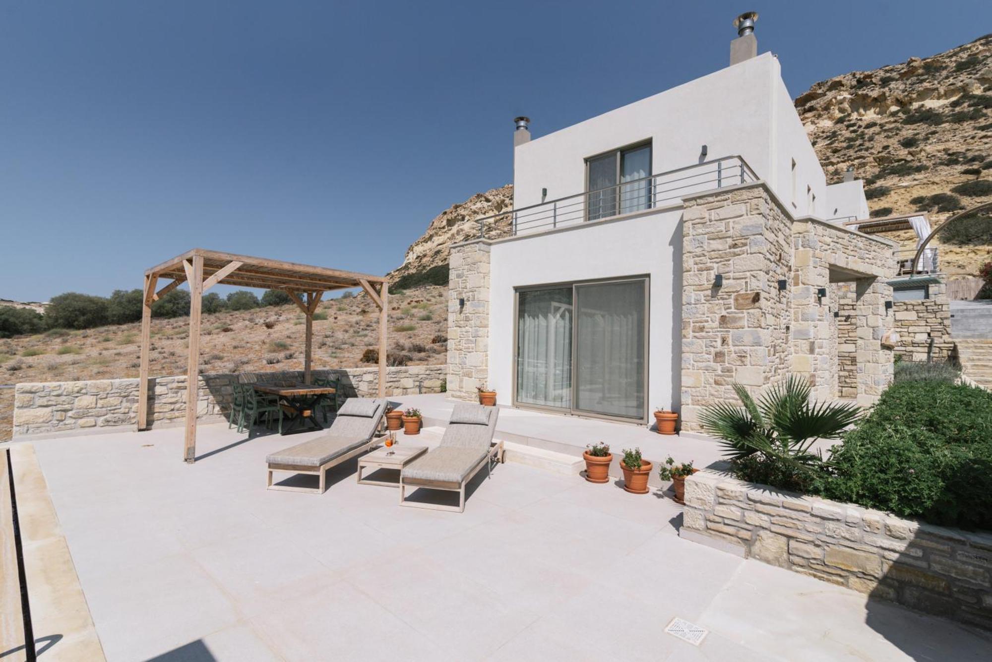 Luxury Villas Ammos In Style Matala Exterior foto