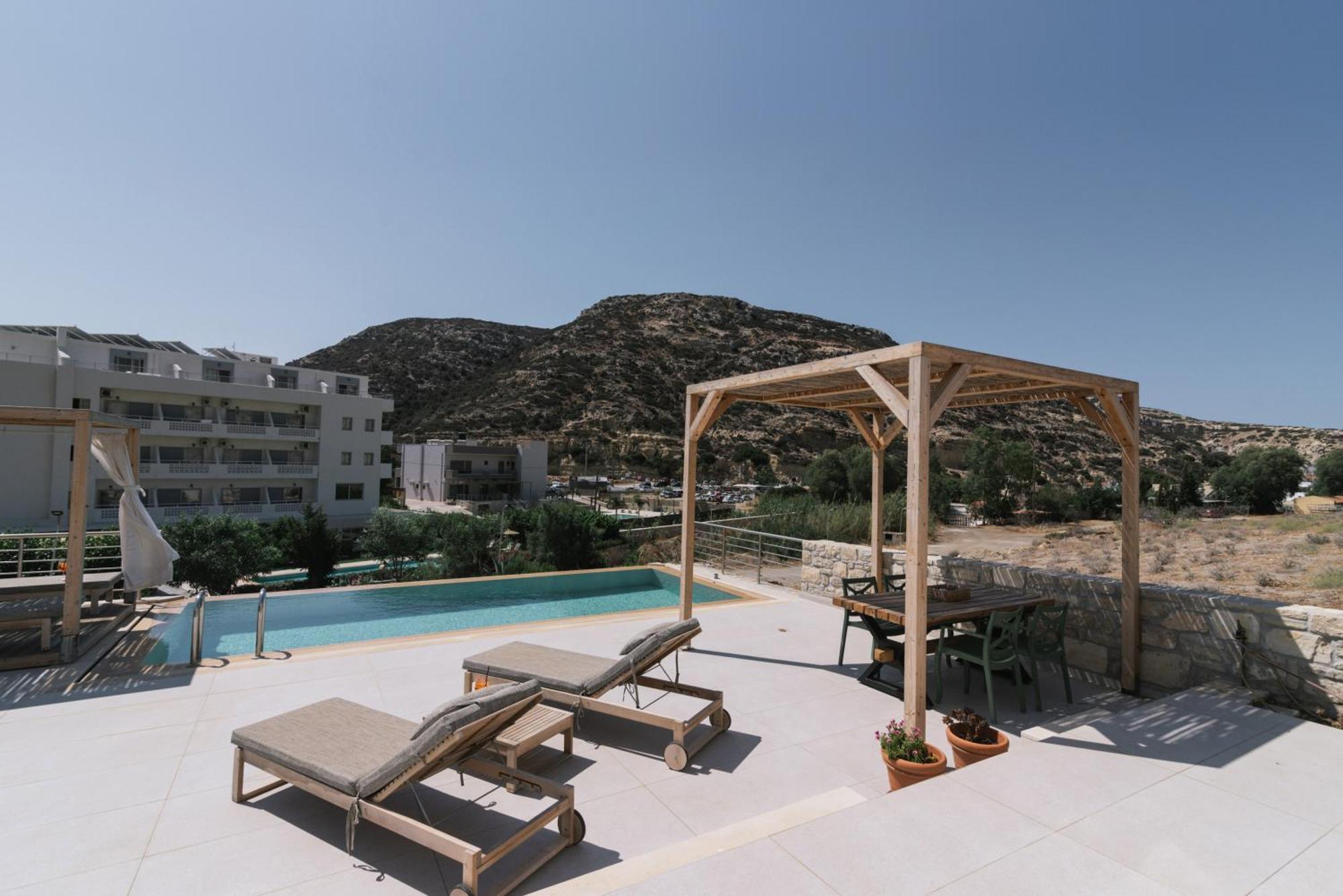 Luxury Villas Ammos In Style Matala Exterior foto